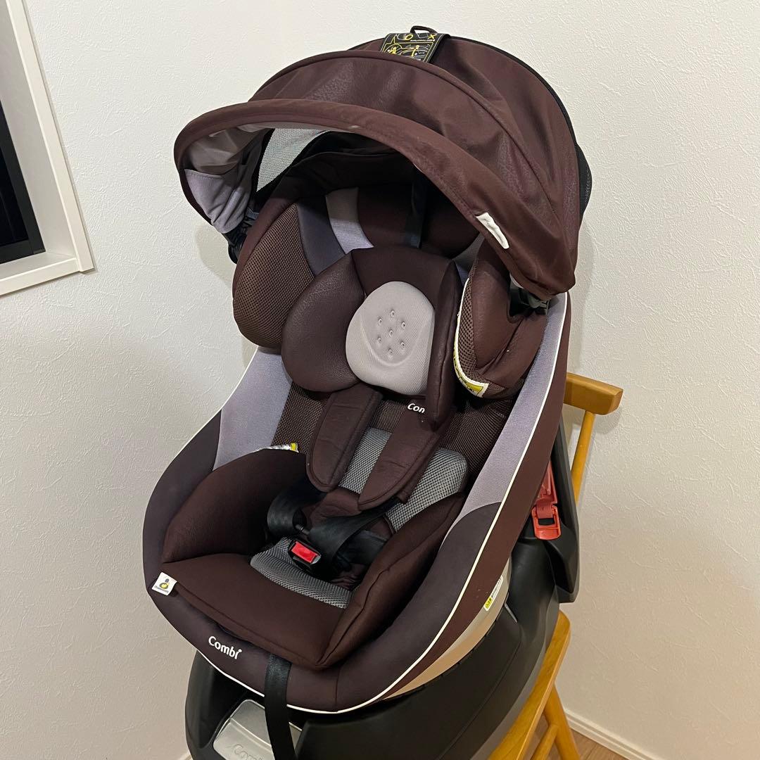 Combi コンビ　ネルーム　車　チャイルドシート ブラウン　nc470 回転