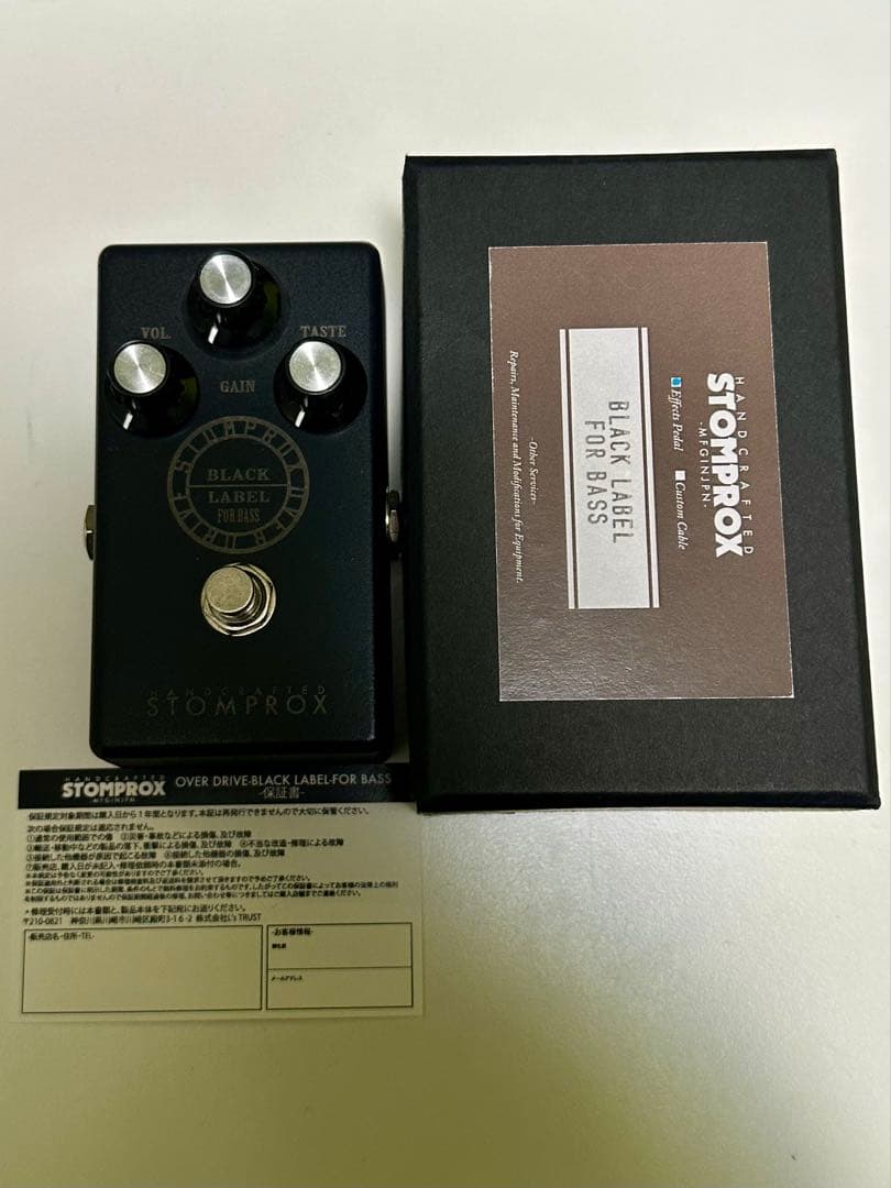 ベース STOMPROX BLACK LABEL FOR BASS