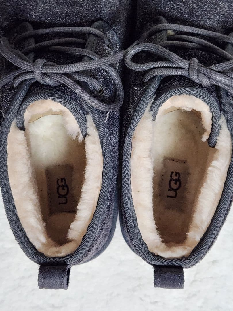 【超美品】UGG グレー ムートンブーツ 30cm★