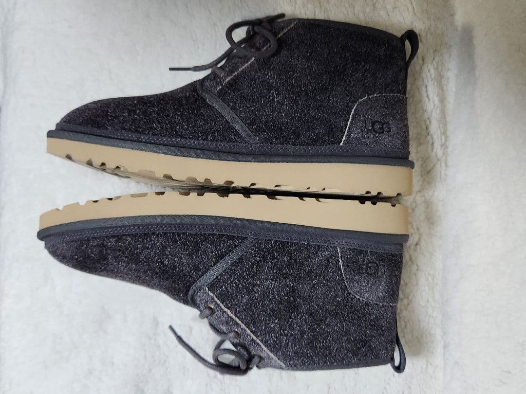 【超美品】UGG グレー ムートンブーツ 30cm★