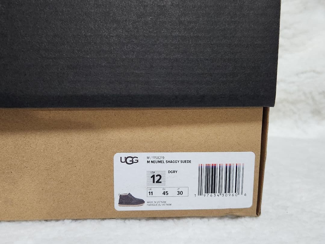 【超美品】UGG グレー ムートンブーツ 30cm★