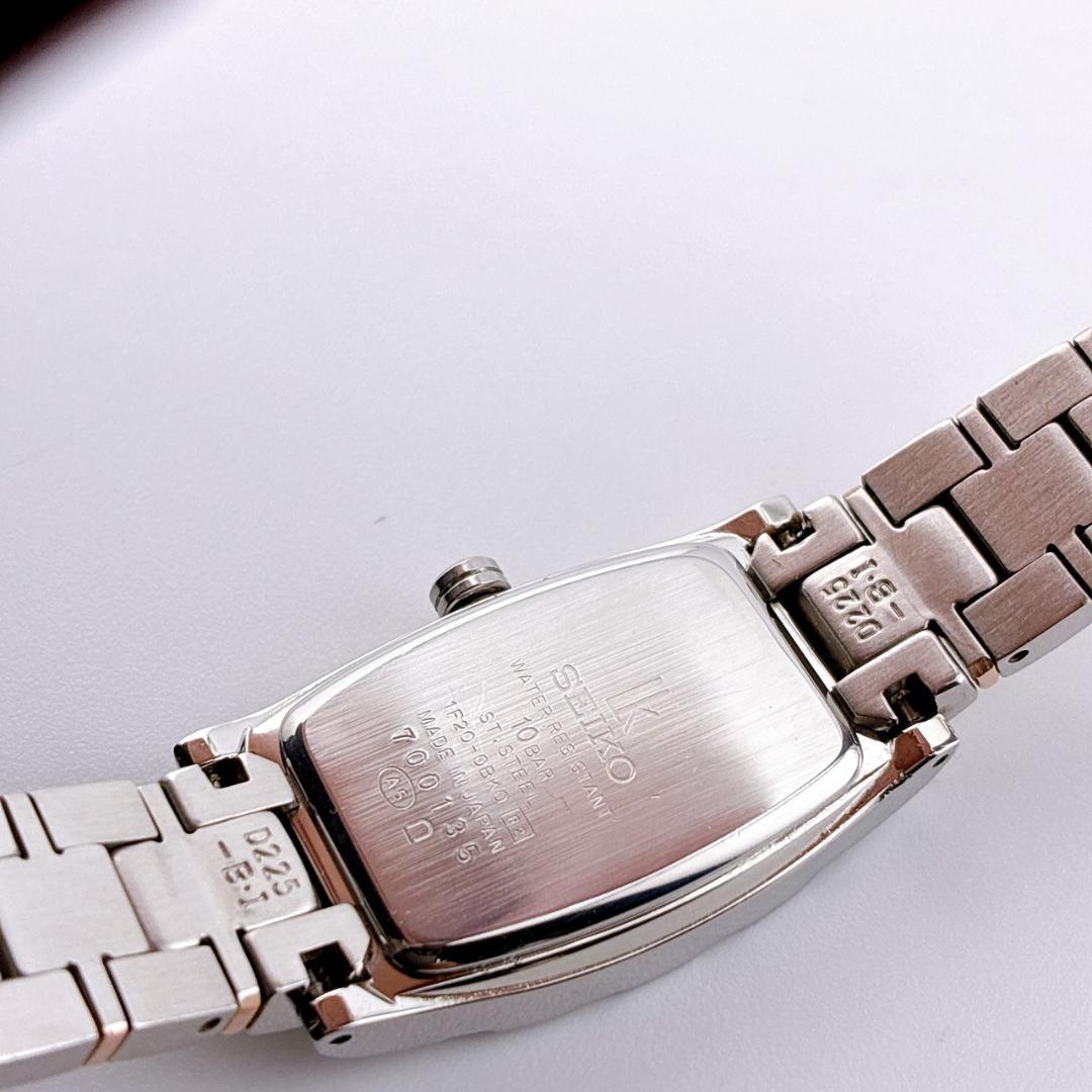 【美品/電池交換済】SEIKO　LK　腕時計　8pダイヤ　クォーツ　ルキア