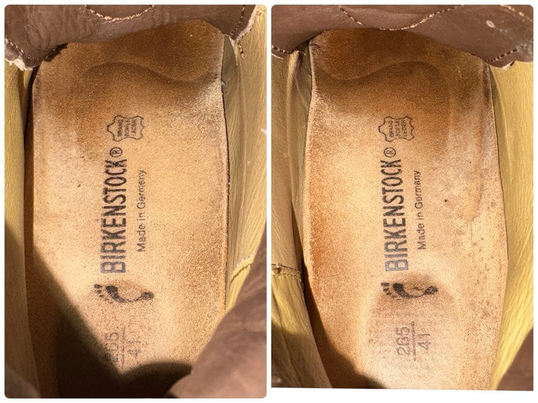 BIRKENSTOCK ビルケンシュトック （26.5㌢） フットプリンツ 茶色