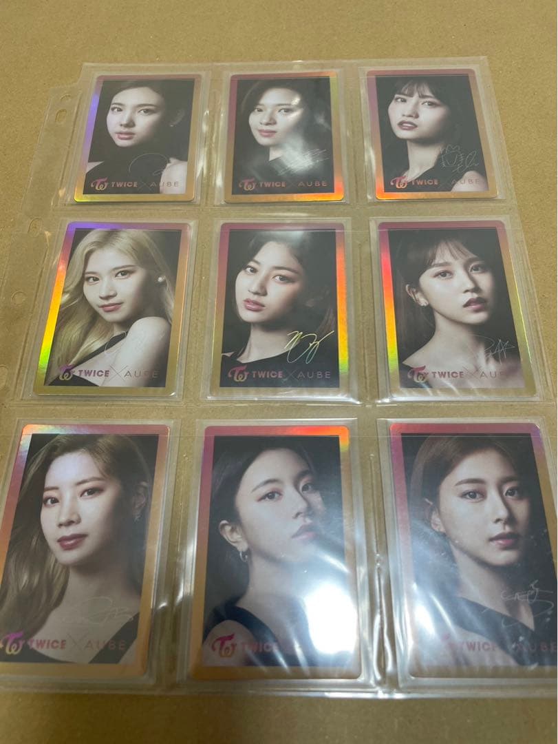 TWICE AUBE 特典 トレカ