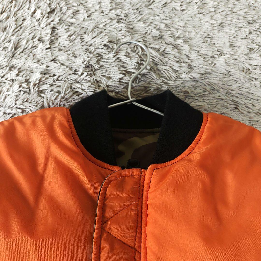 【極美品】アルファインダストリーズ　リバーシブル　フライトジャケット　MA-1