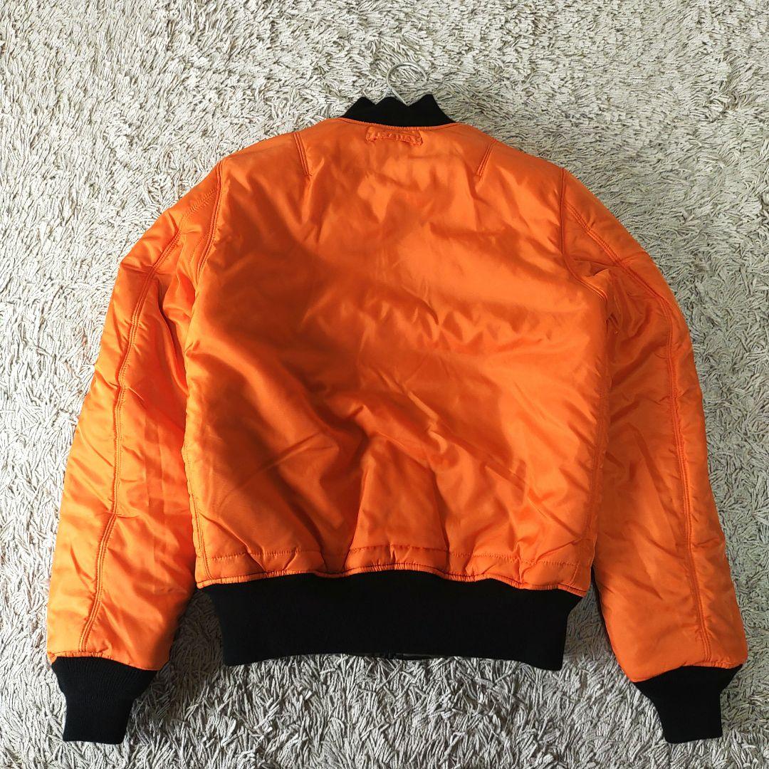 【極美品】アルファインダストリーズ　リバーシブル　フライトジャケット　MA-1