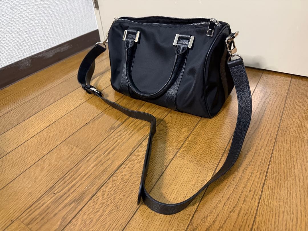 で*い様 MB リモンタナイロンミニショルダーバッグ ブラック