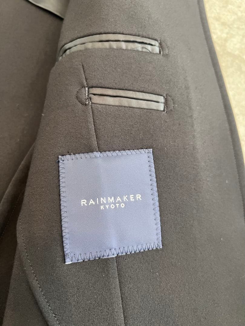 rainmaker kyoto ショールカラー セットアップ 黒 size3