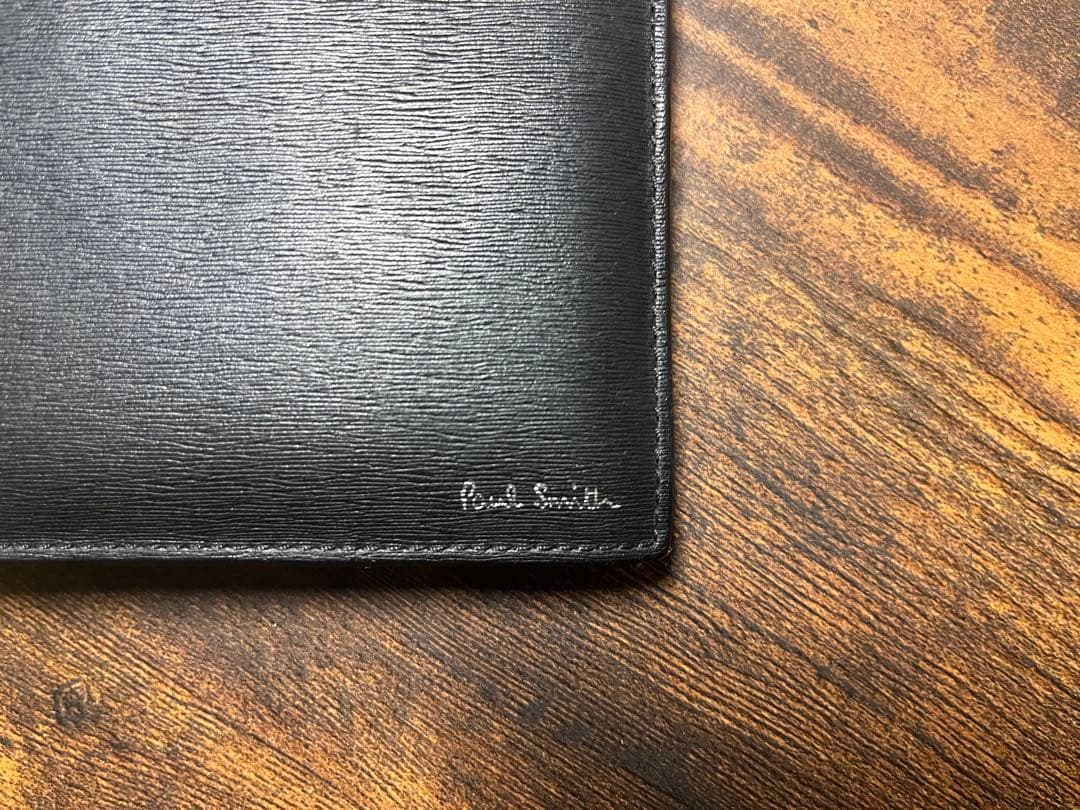 ポール・スミス 二つ折り財布 ほぼ未使用 黒