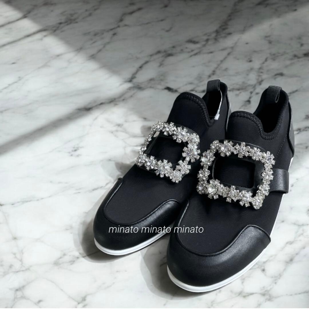 ゆう 未使用 カワイイ もうパンプスなんて履けないビジュースニーカー 23