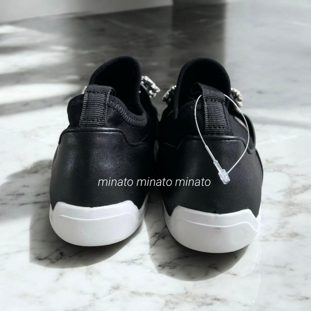 ゆう 未使用 カワイイ もうパンプスなんて履けないビジュースニーカー 23