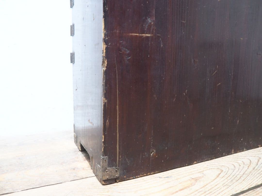 1256 アンティーク　小箪笥　棒タンス　収納棚　骨董　レトロ　インテリア