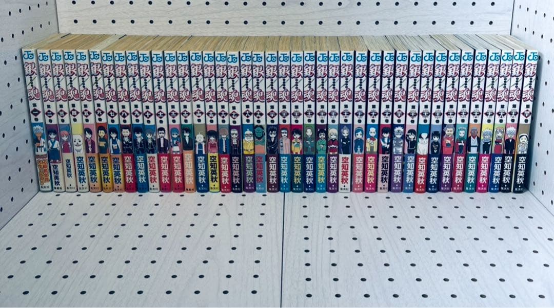 【全巻初版】銀魂 ☆ 空知英秋 【帯☆チラシ付き】 ＋ MEGA おまけ