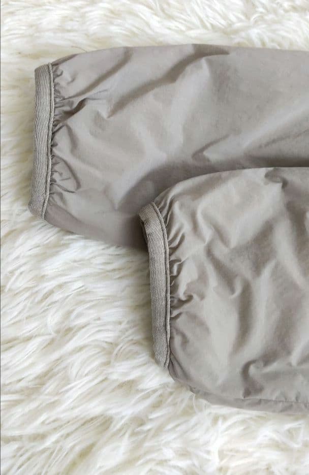 DANTON⿻ナイロンストレッチタフタノーカラー インサレーション ジャケット