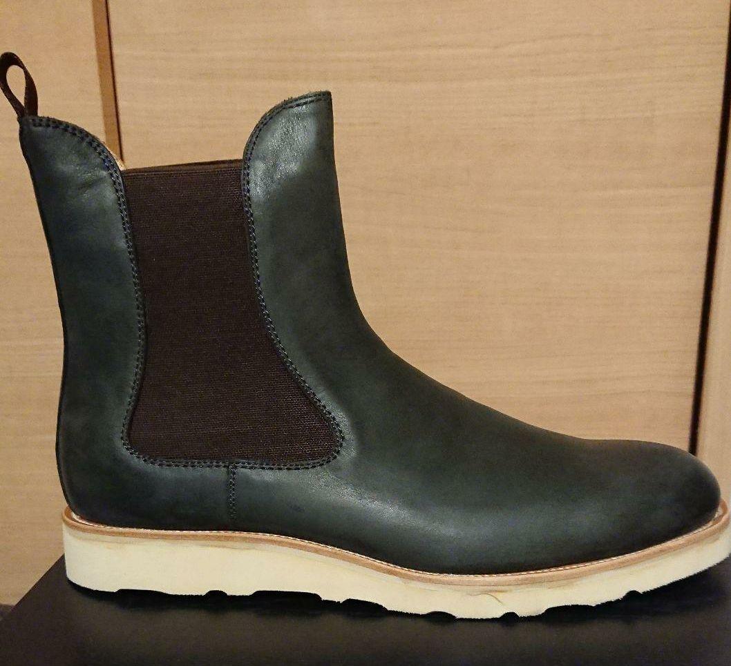 未使用 FRH STUDIO Co. レザー ブーツ Vibramソール