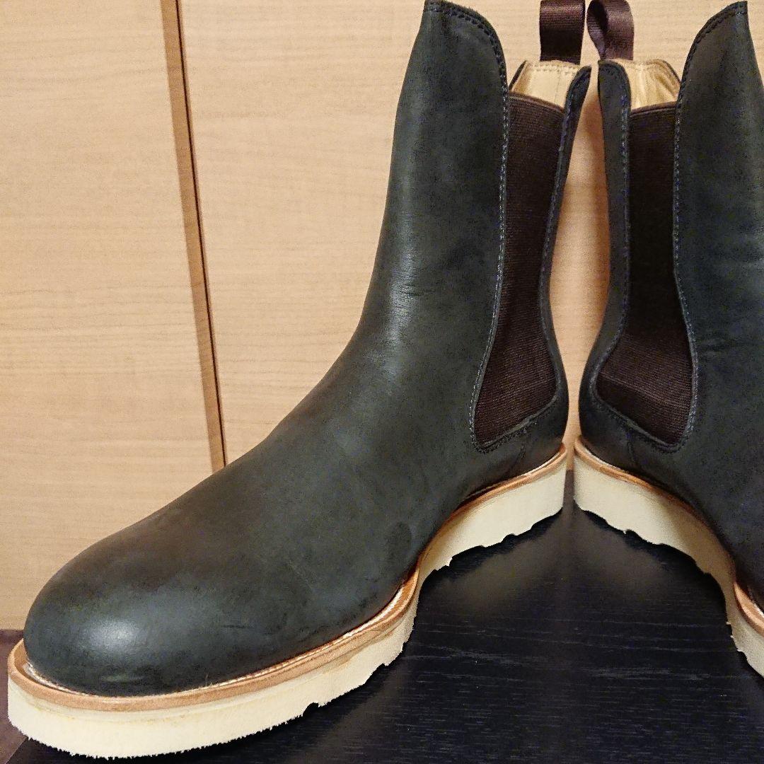 未使用 FRH STUDIO Co. レザー ブーツ Vibramソール