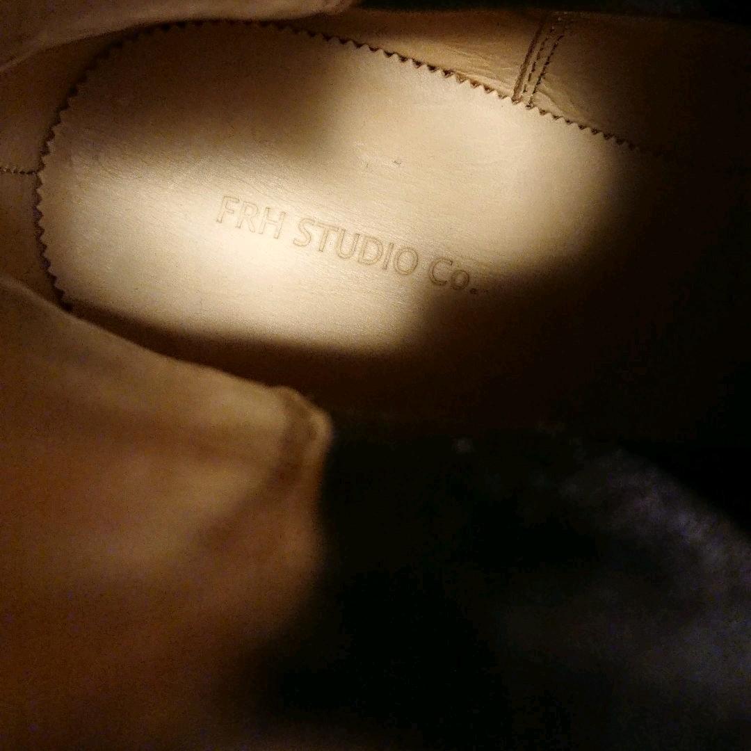 未使用 FRH STUDIO Co. レザー ブーツ Vibramソール