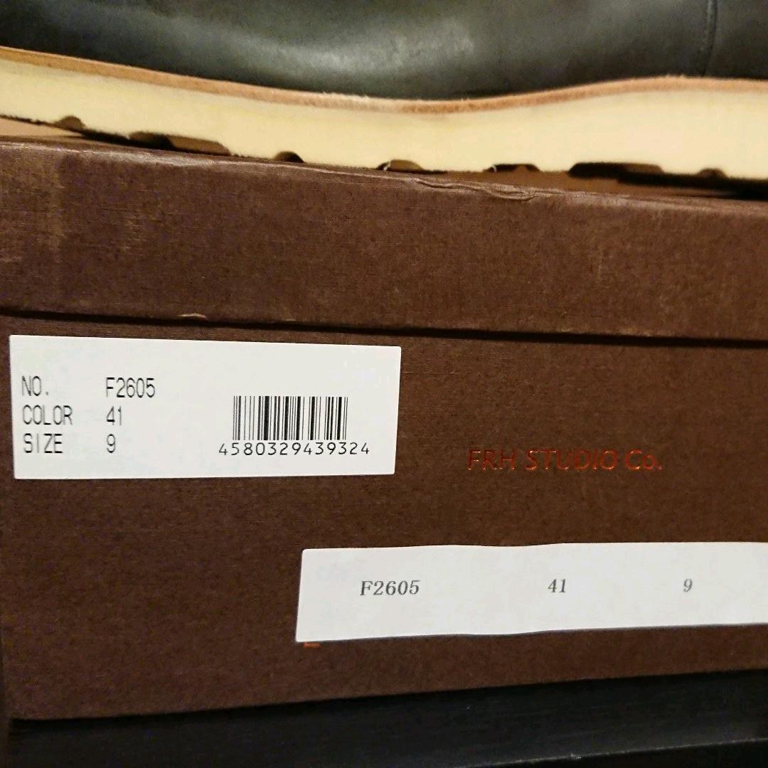 未使用 FRH STUDIO Co. レザー ブーツ Vibramソール