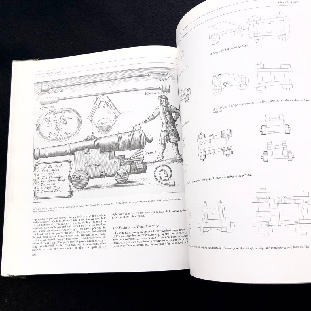 英国海軍 帆船模型 資料集「English Ships of War」