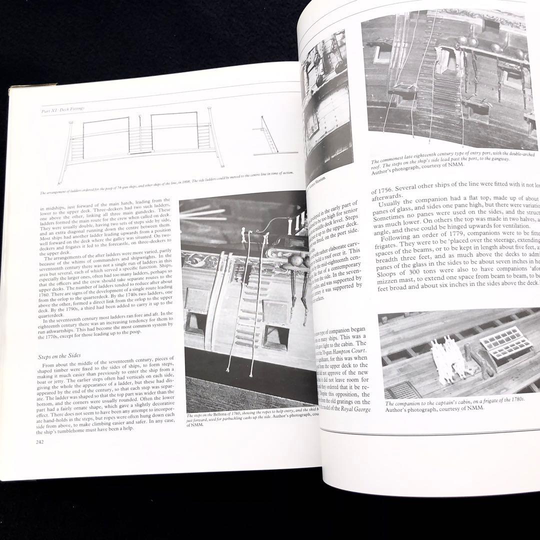 英国海軍 帆船模型 資料集「English Ships of War」