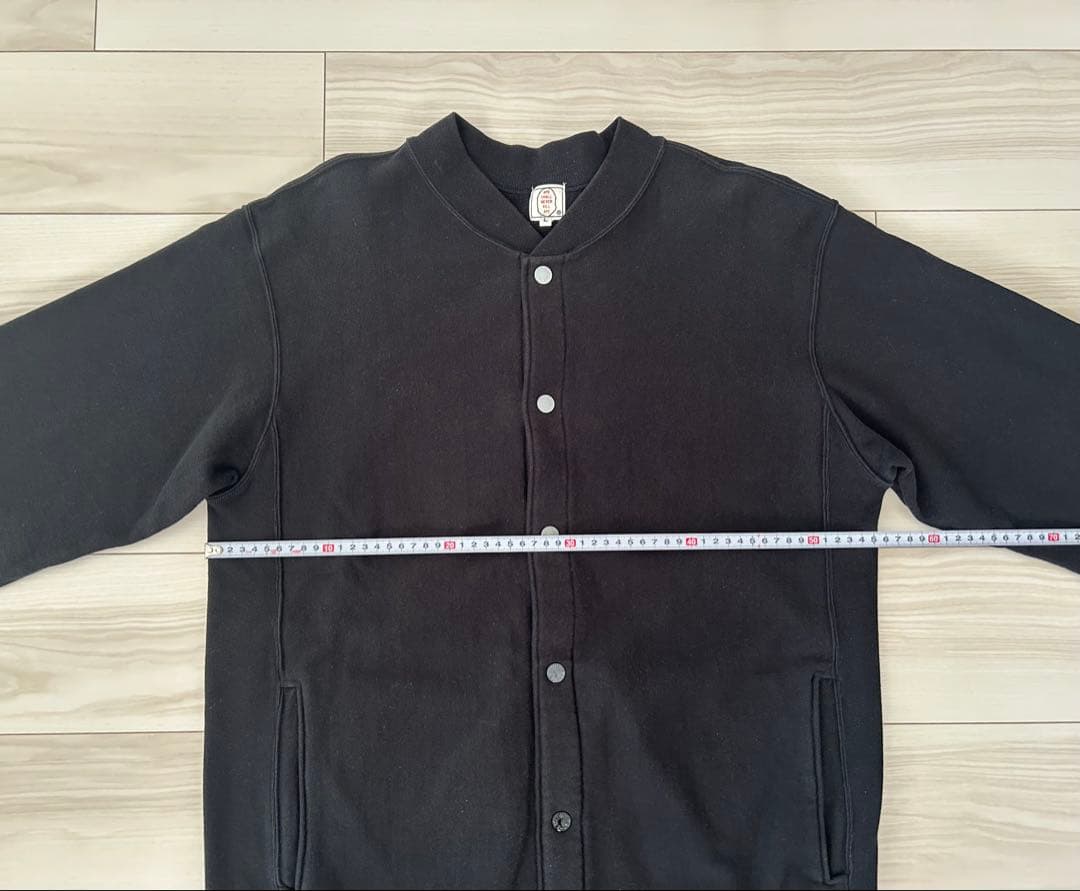 ⭐️美品⭐️【A Bathing Ape @】スウェットスタジャン size:L 黒