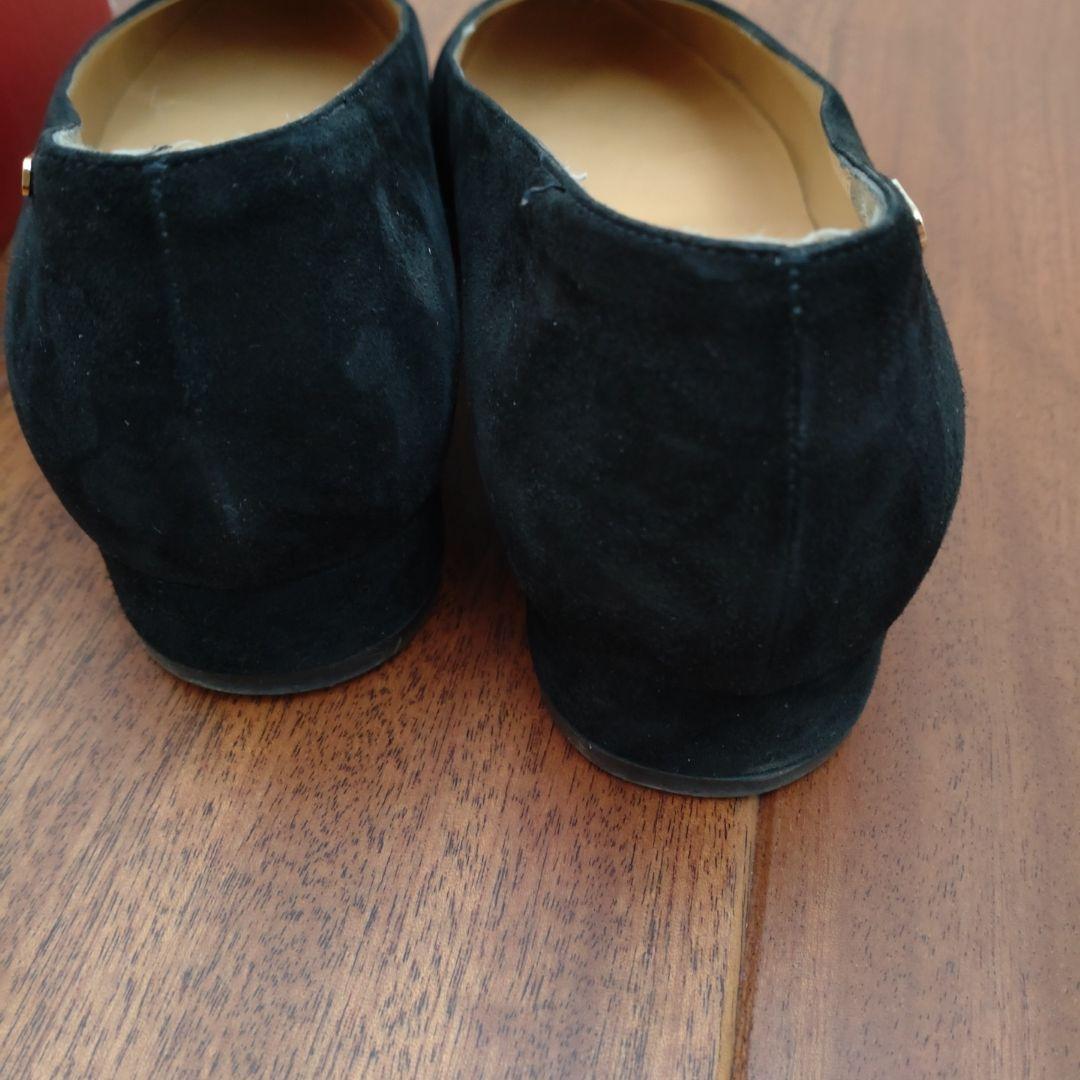 セリーヌ CELINE スエードパンプス 37 1/2