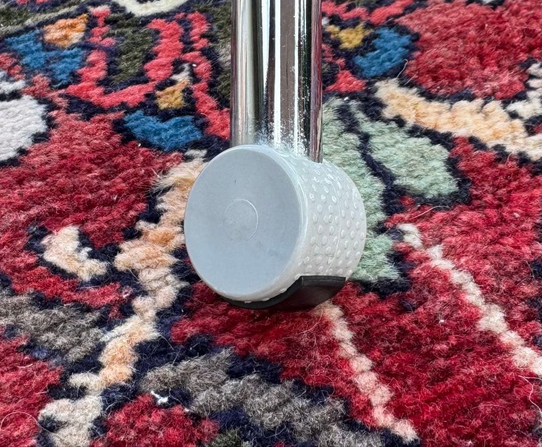 ACTUS ガラスサイドテーブル 直径50cm モダン