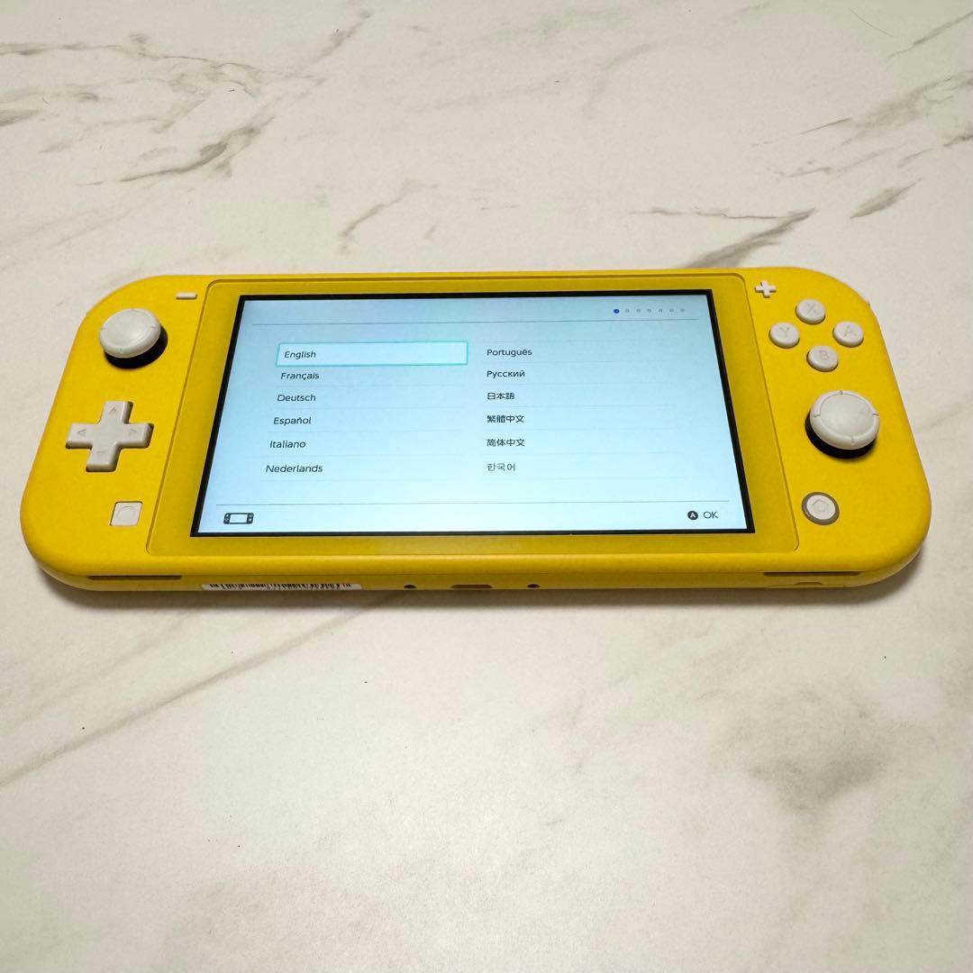 【ジャング品】Nintendo Switch Lite （イエロー） 本体