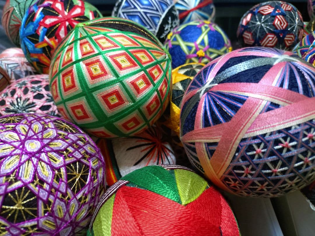 みー　ハンドメイド手鞠160個超①