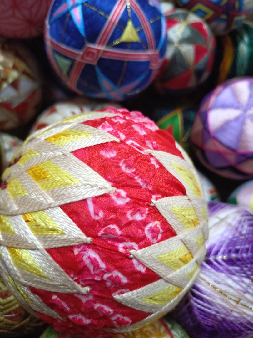 みー　ハンドメイド手鞠160個超①