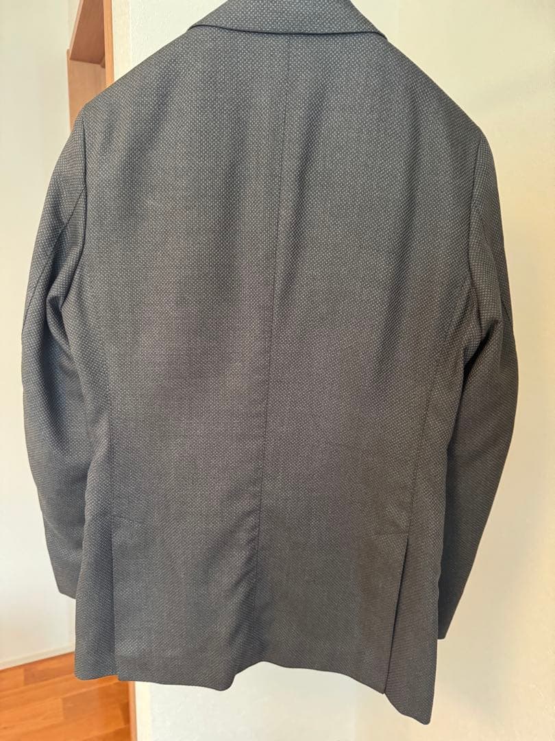 マッキントッシュ　フィロソフィーTROTTIER グレー 柄　スーツ