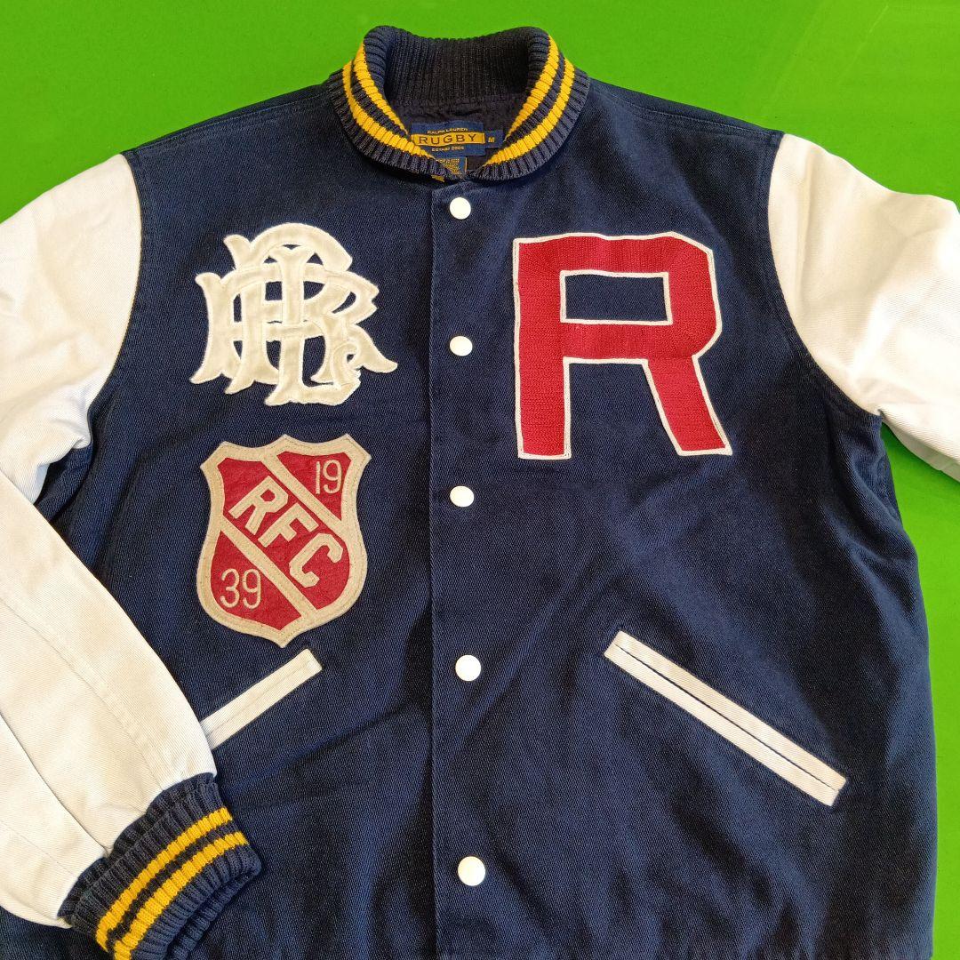 Rugby Ralph Lauren スタジャン M ネイビー