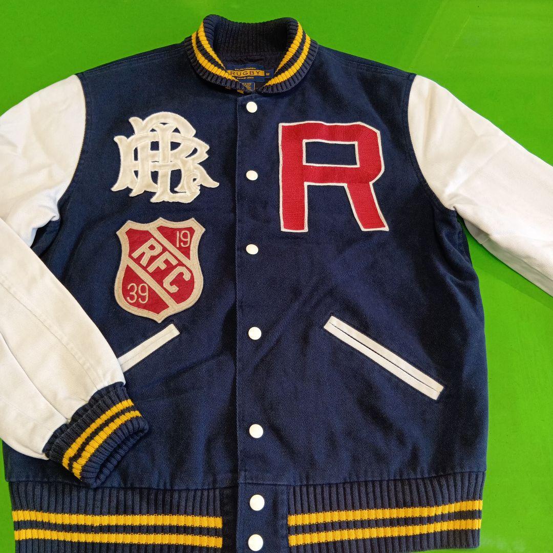 Rugby Ralph Lauren スタジャン M ネイビー