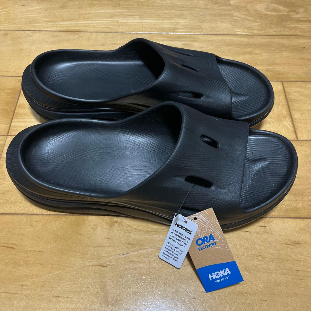 HOKA リカバリーサンダル3 ブラック M10 28cm