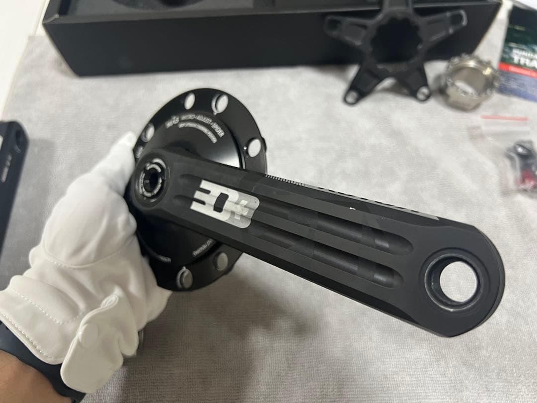 ROTOR IN POWER 3D+ 165mm パワーメーター クランク