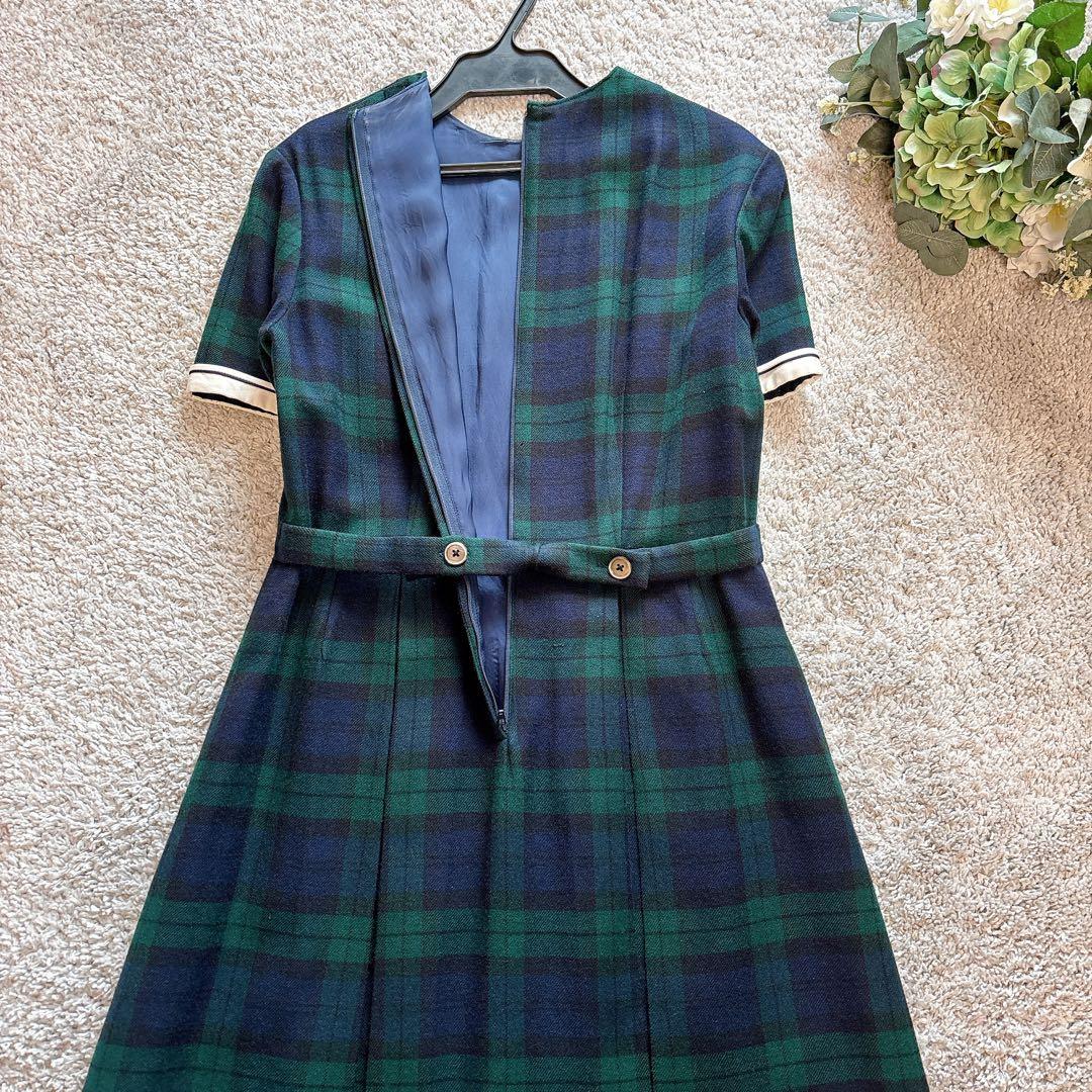 ファミリア　ワンピース＆カーディガンセットアップ　160サイズ　チェック