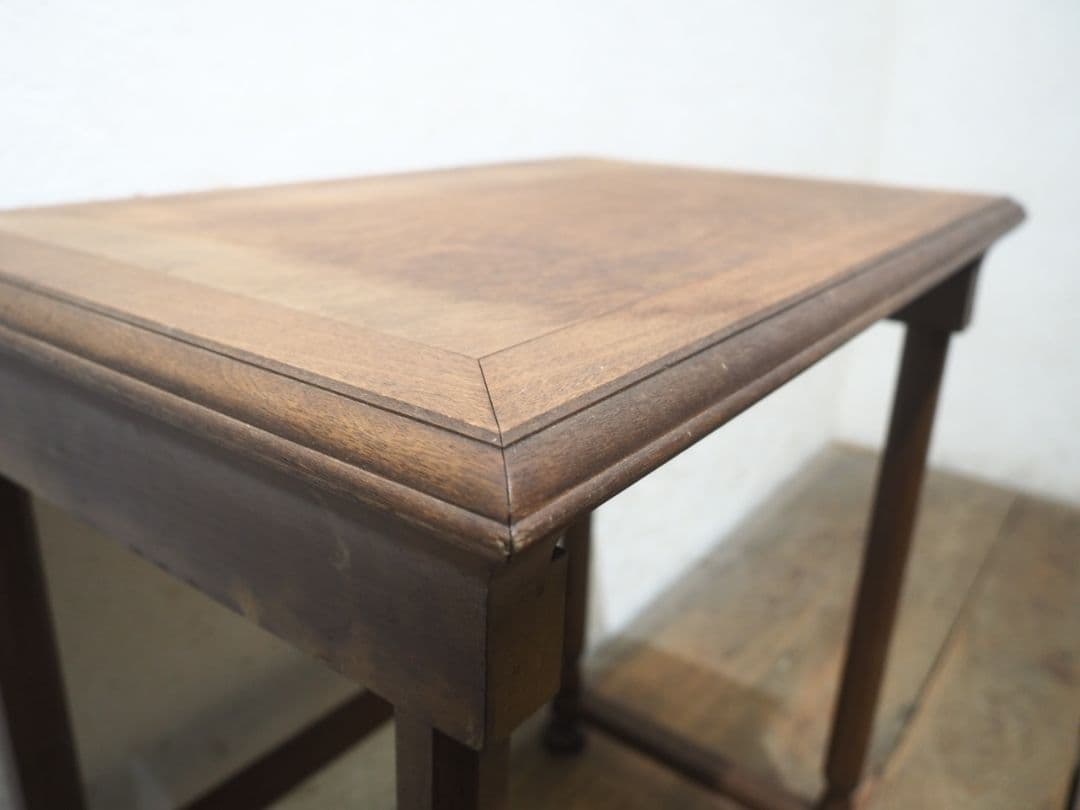 1279 英国ビンテージ　サイドテーブル　展示台　陳列台　インテリア　イギリス