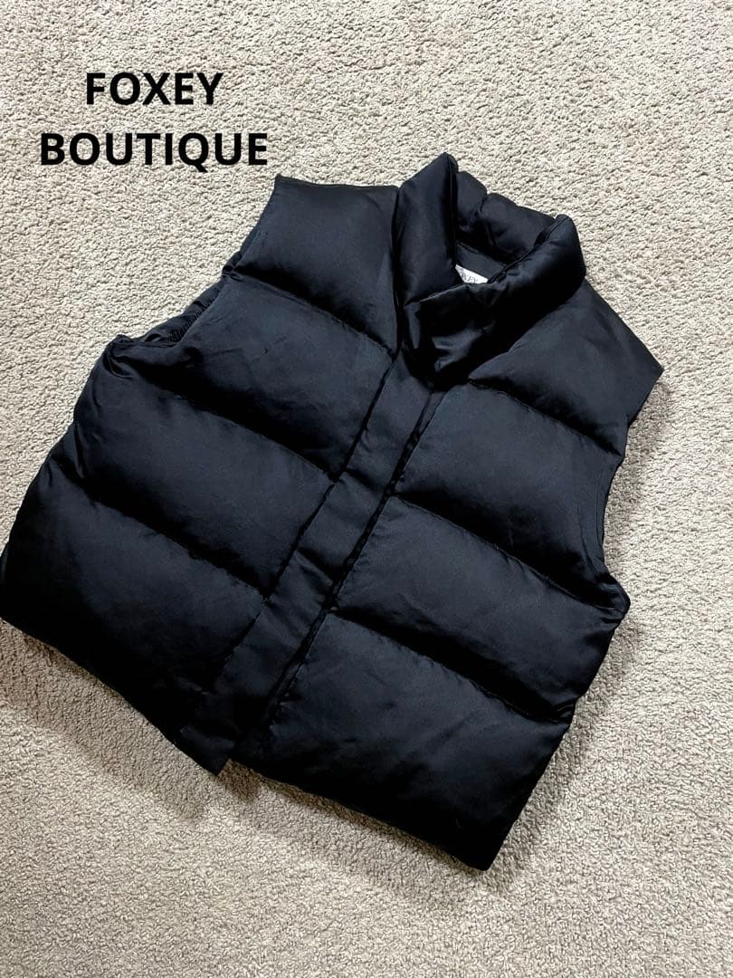 合馬公式アカウント　FOXEY BOUTIQUE フォクシー　ダウンベスト