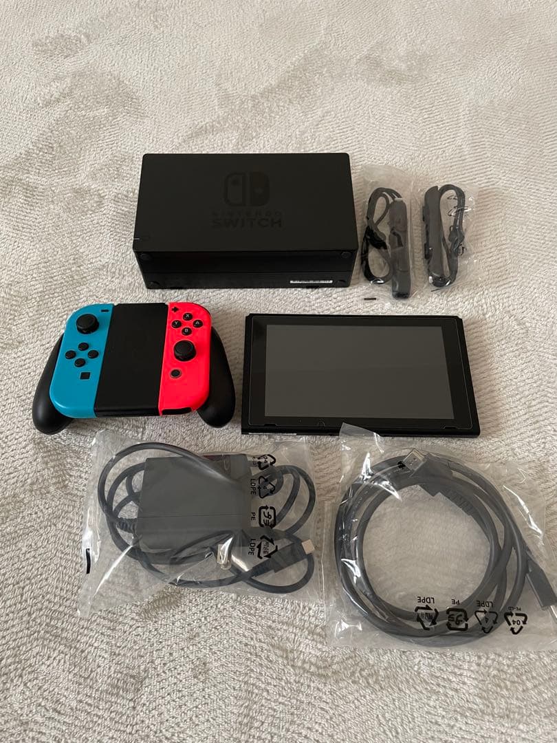 Switch Nintendo Switch Joy-Con(L)ネオンブルー…