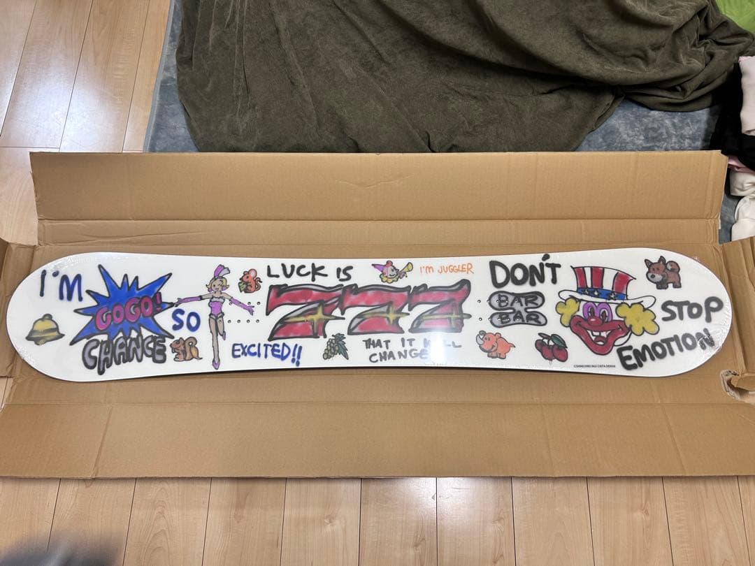 が*！様 グラフィティアート スケートボードデッキ