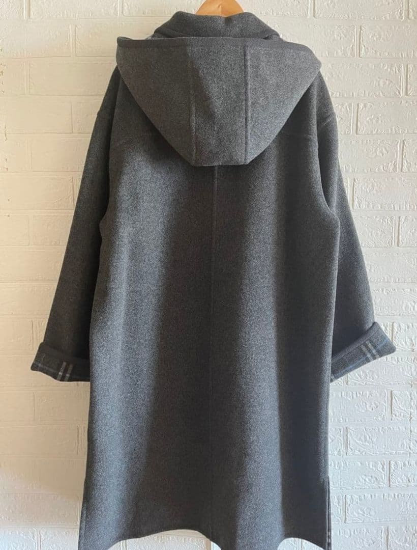 ☆美品☆　金ボタン ウール カシミヤ 　13号　XL (LL ) 　バーバリー