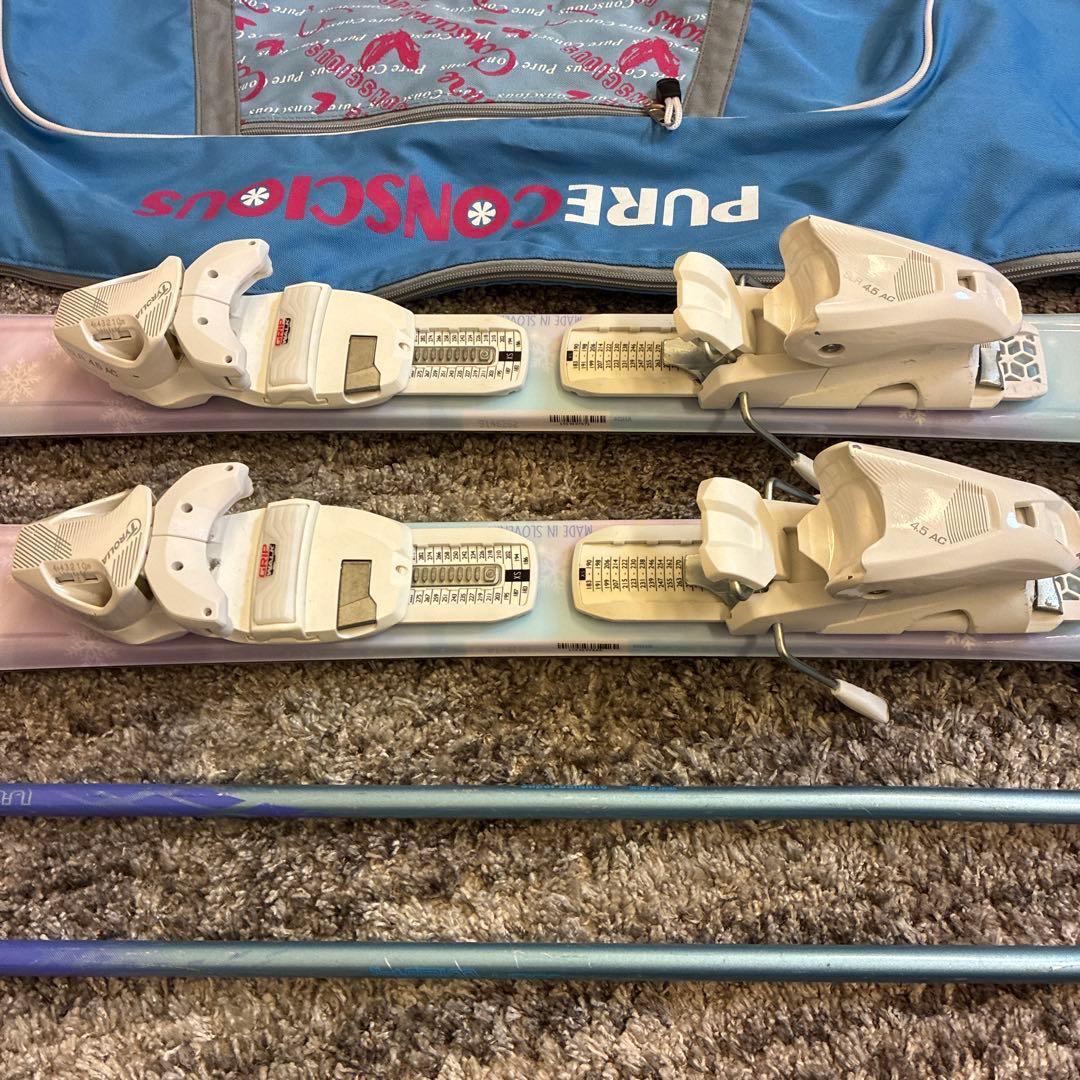 スキーセット　スキー板　120cm 5点セット　ジュニア