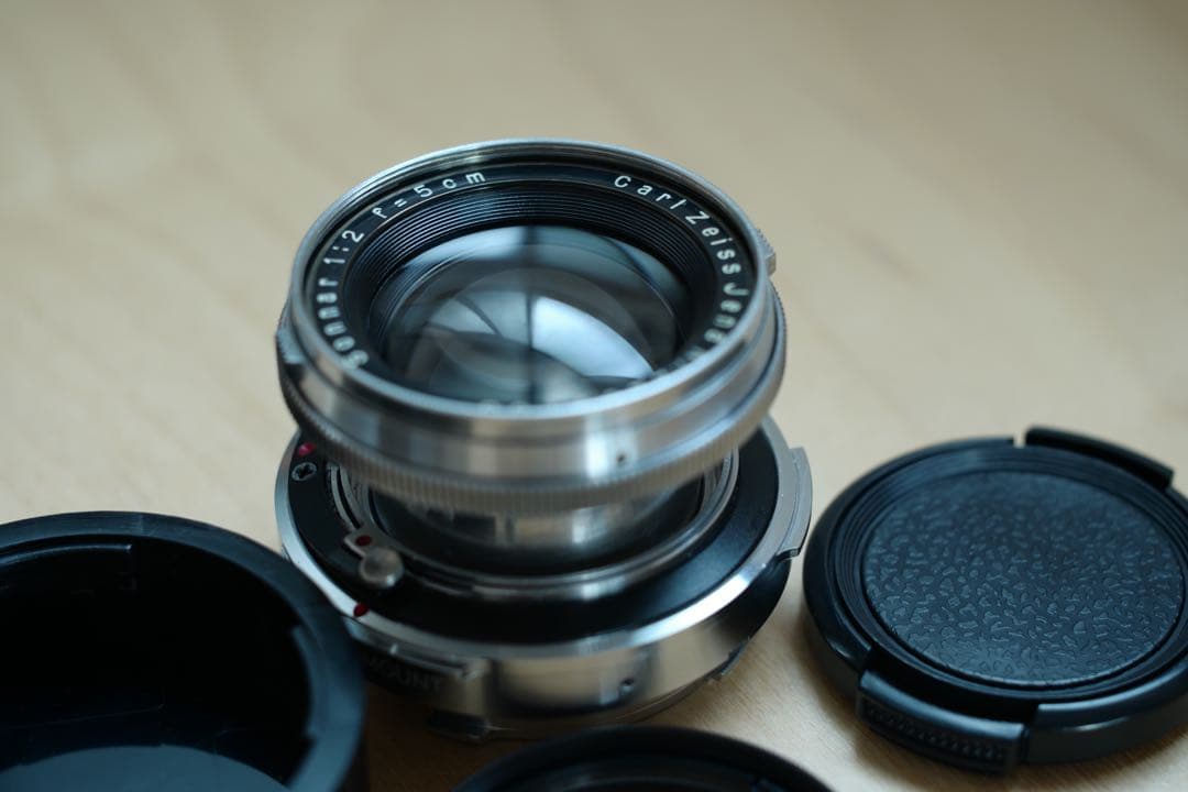 【OH済】Carl Zeiss Jena Sonnar 5cm F2 戦前ゾナー