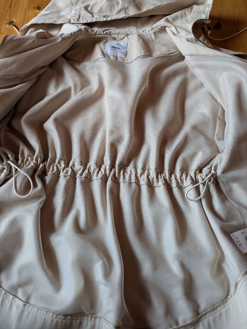 エブール ブルゾンフード付き