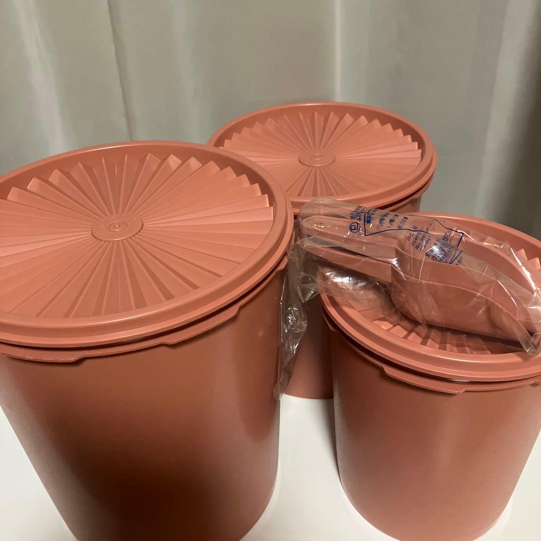 Tupperwear タッパーウェア 新品未使用マキシデコレーター3個セット