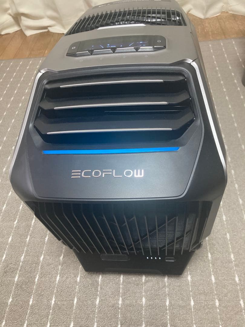 値下げしました ECOFLOW ポータブルエアコン ウェーブ2+バッテリーパッ