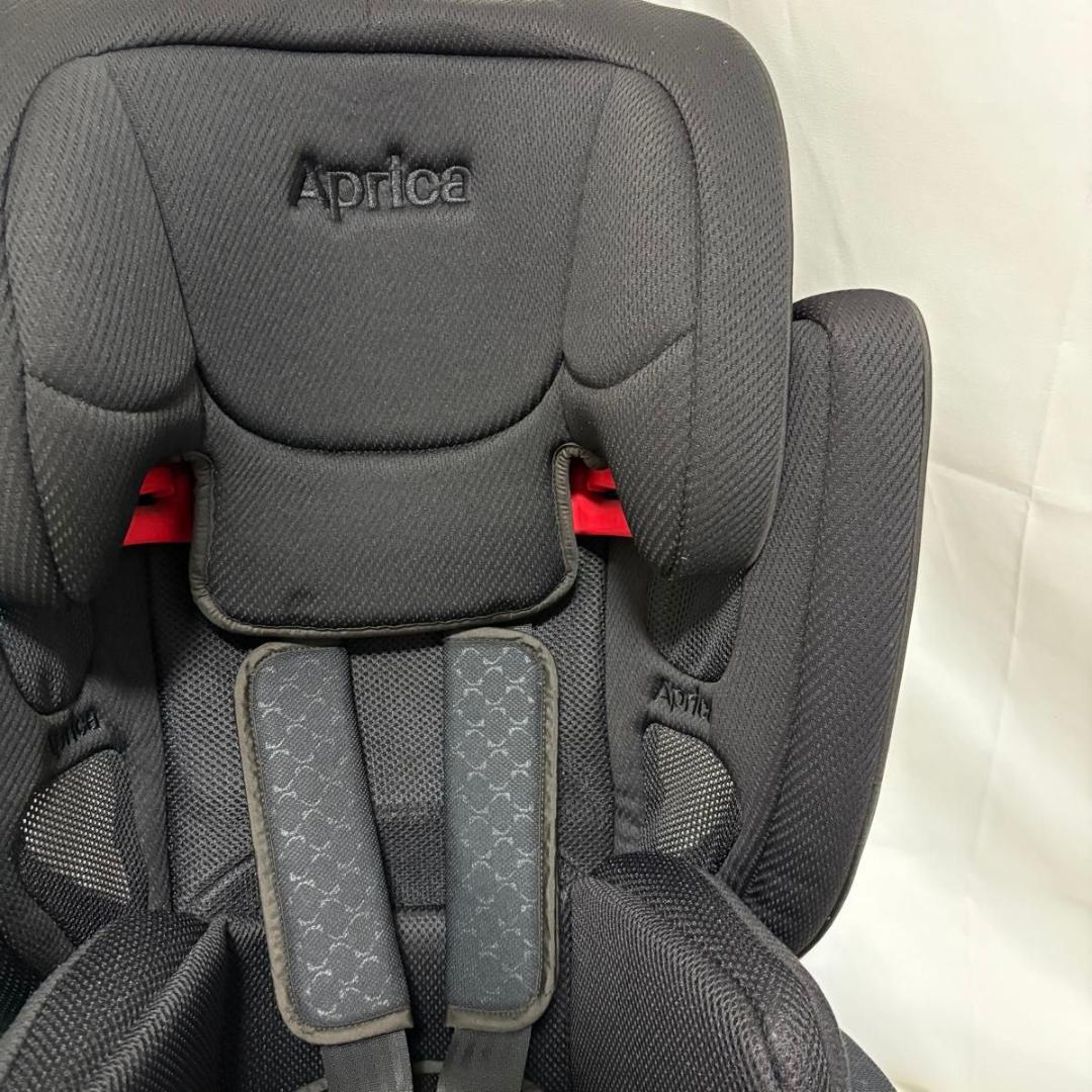美品 Aprica アップリカ エアグルーヴ プラス ブラック ジュニアシート