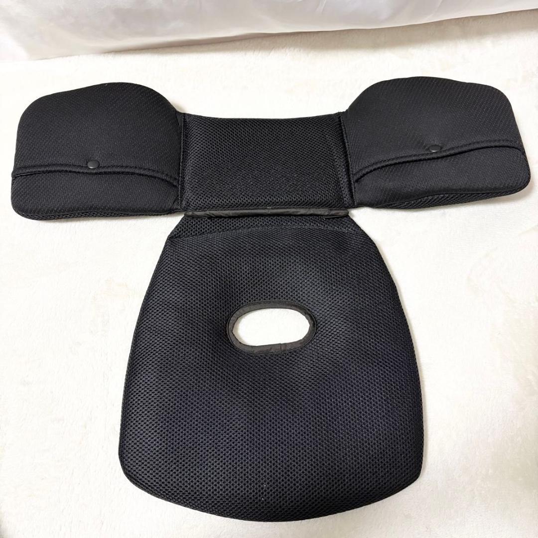 美品 Aprica アップリカ エアグルーヴ プラス ブラック ジュニアシート