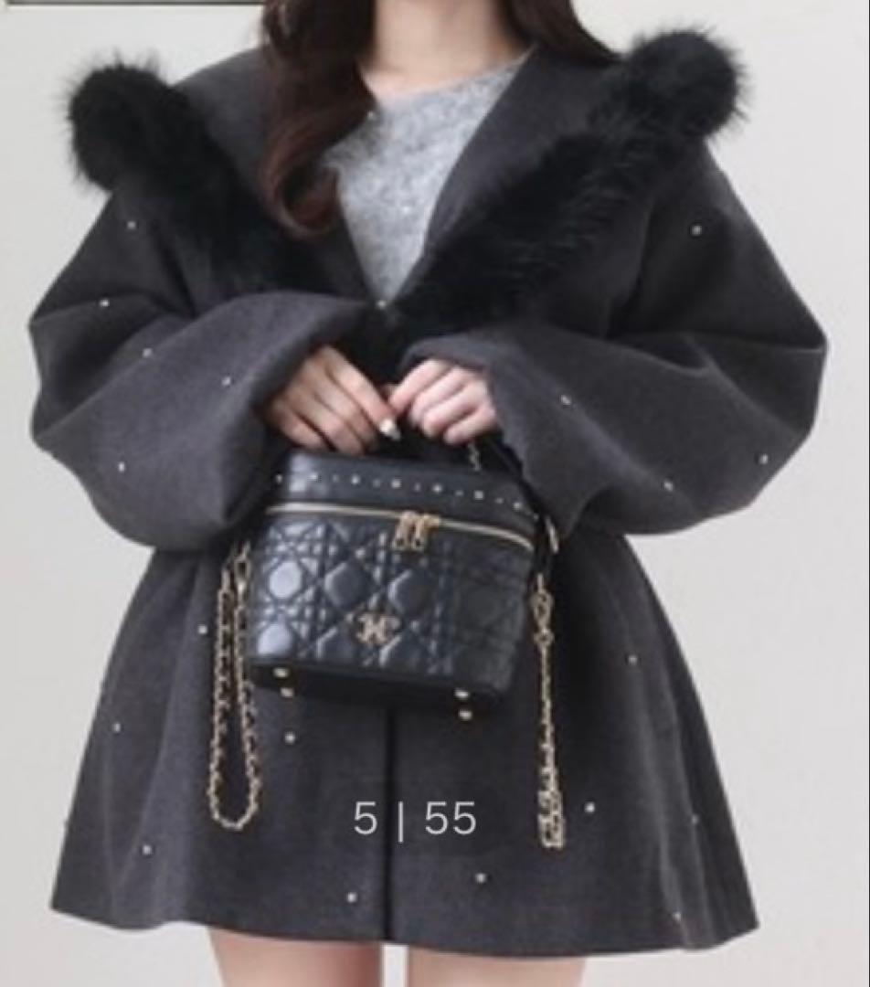 ビジュー付き女の子コートone after another NICE CLAUP