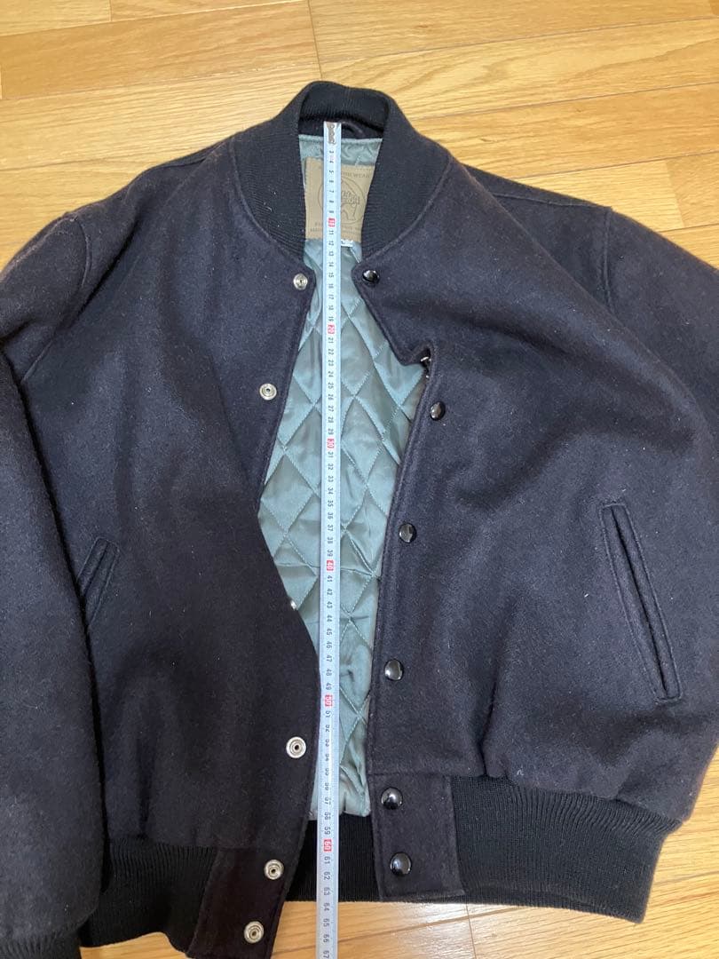 ブラックスタジャン ウール混紡